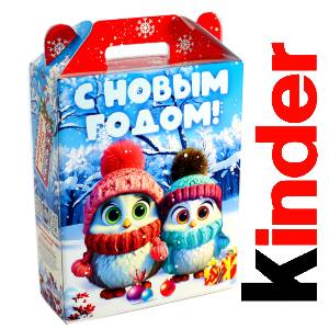 Детский подарок на Новый Год в жестяной упаковке весом 830 грамм по цене 3297 руб в Димитровограде